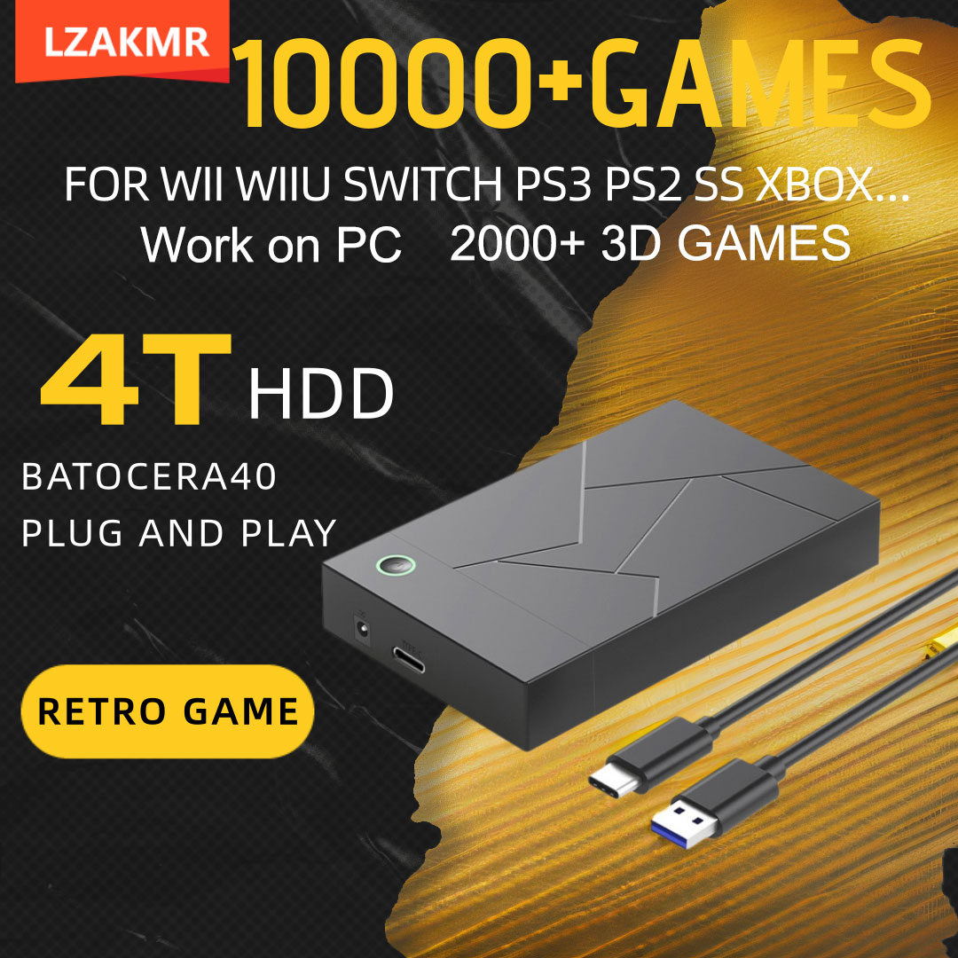 Retro Gaming Universe - Retro Gaming GameForge 4 تيرابايت Batocera