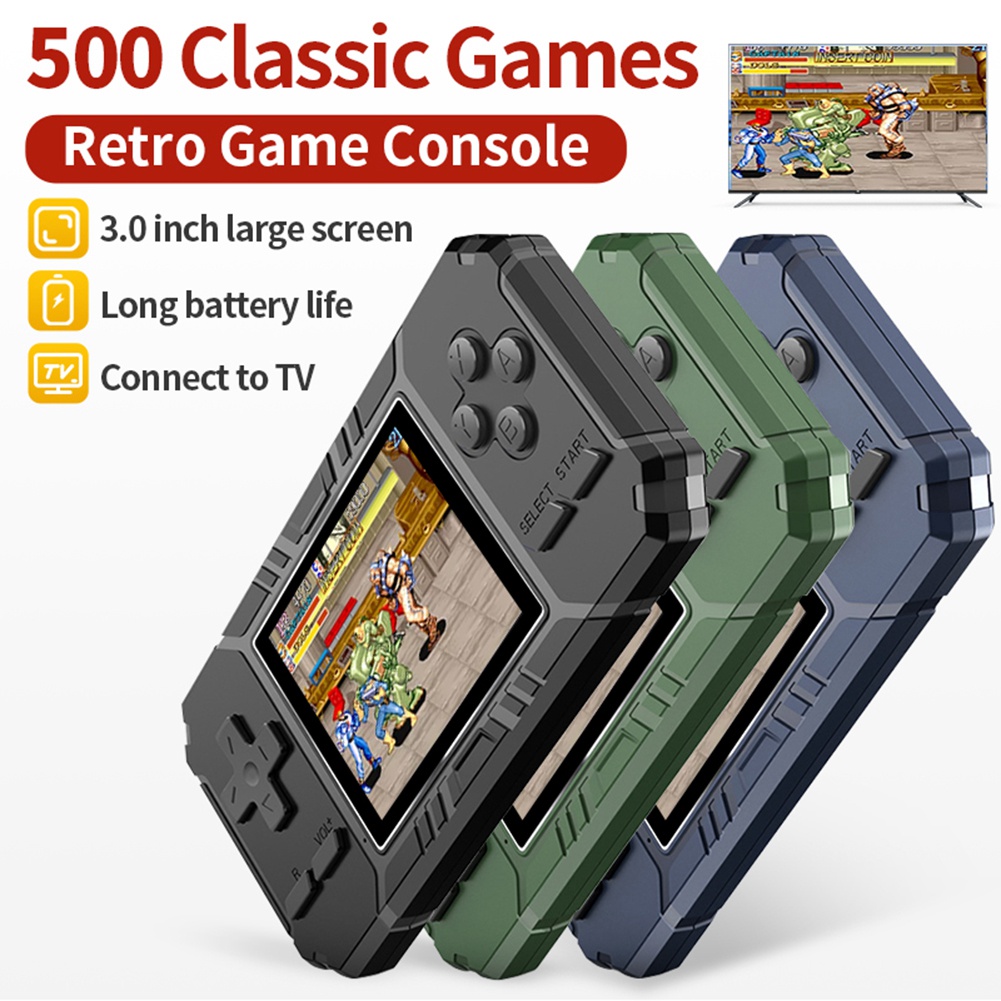 Retro Gaming Device Handheld - ممتاز! وحدة تحكم ألعاب محمولة صغيرة