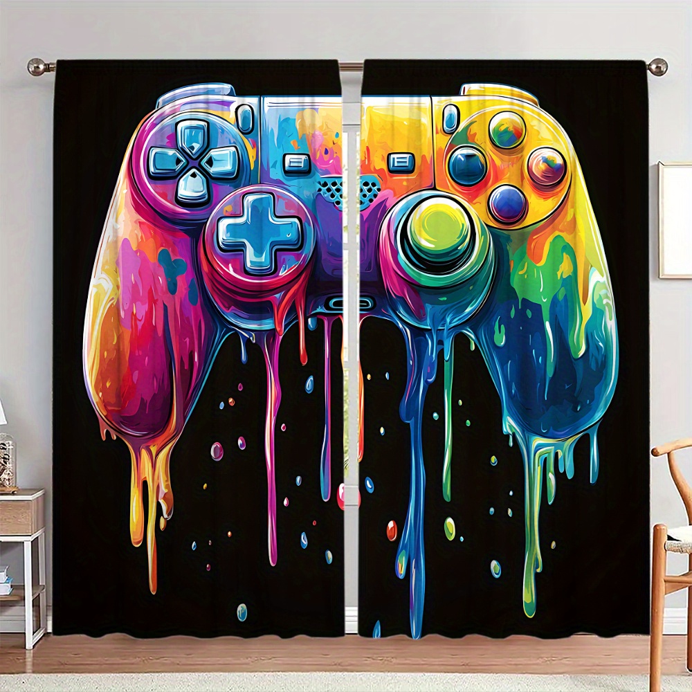 Background Retro Gaming - ستارة بتصميم وحدة تحكم ألعاب ريترو،