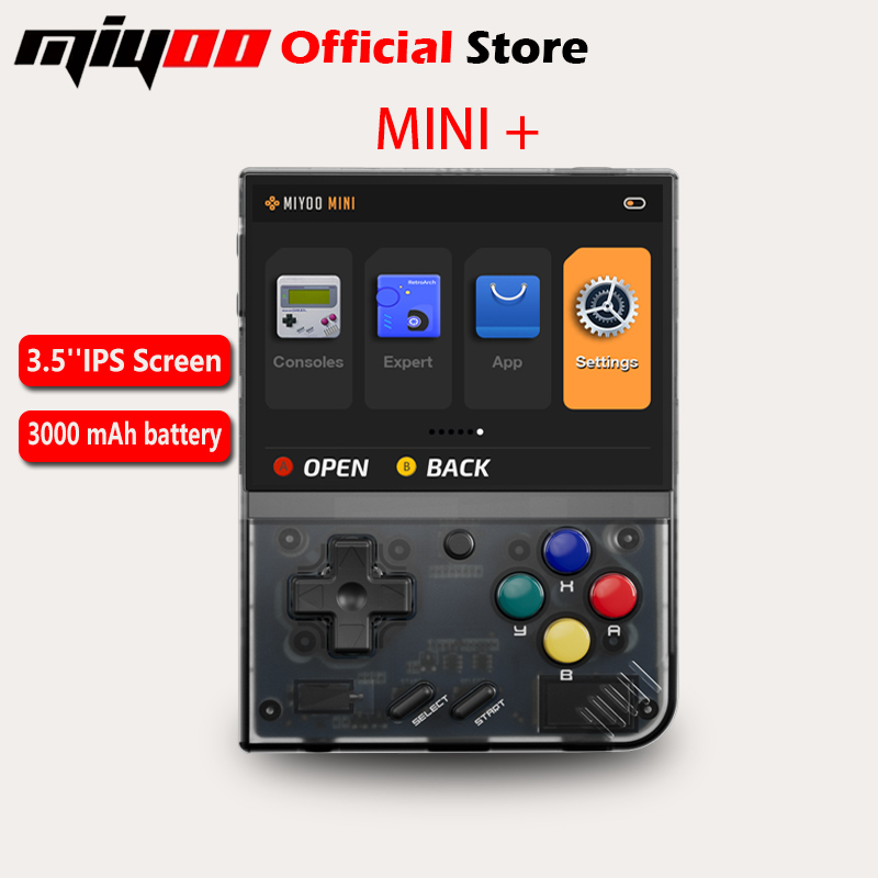 Retro Gaming Linux - MIYOO Mini Plus وحدة تحكم ألعاب