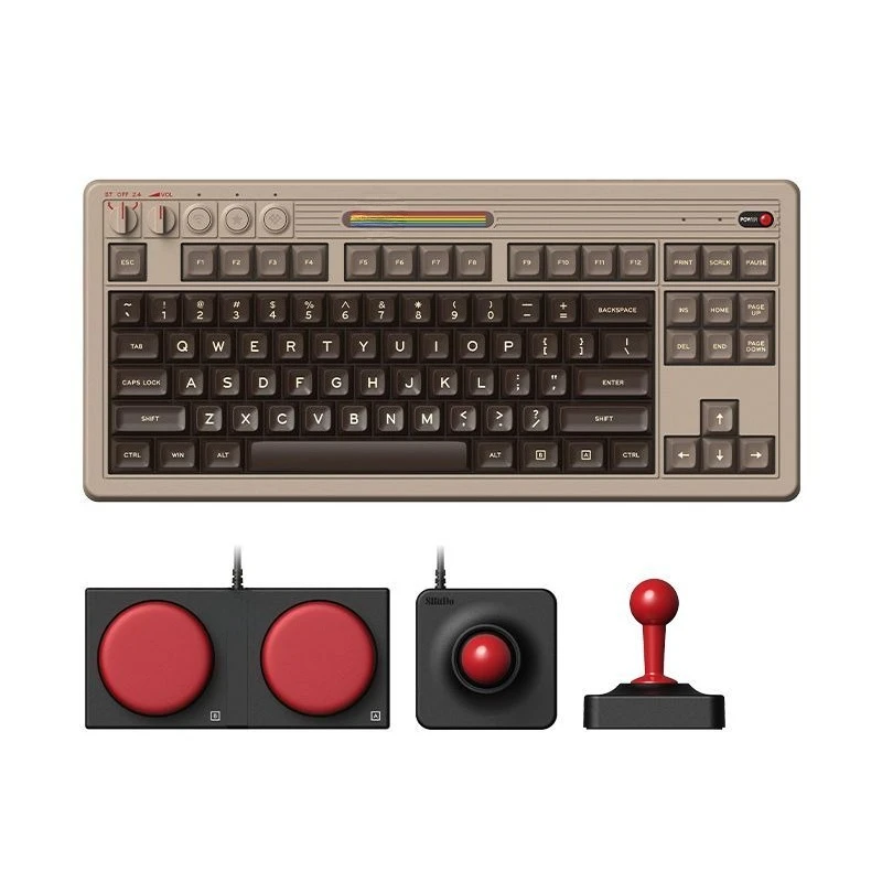 Retro87C64 لوحة مفاتيح الألعاب - مراجعة Retro Gaming Universe وسعره