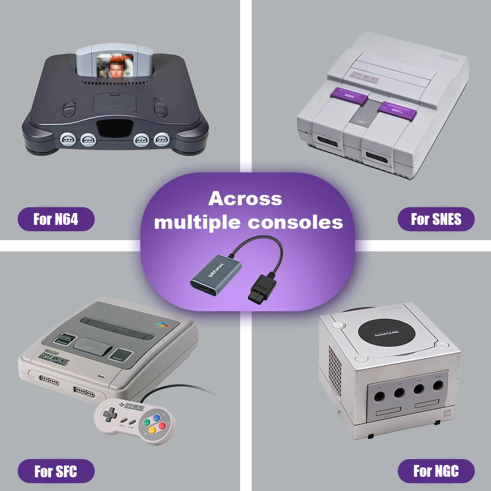 محول فيديو Bitfunx 720P Svideo - مراجعة Retro Gaming Handheld وسعره