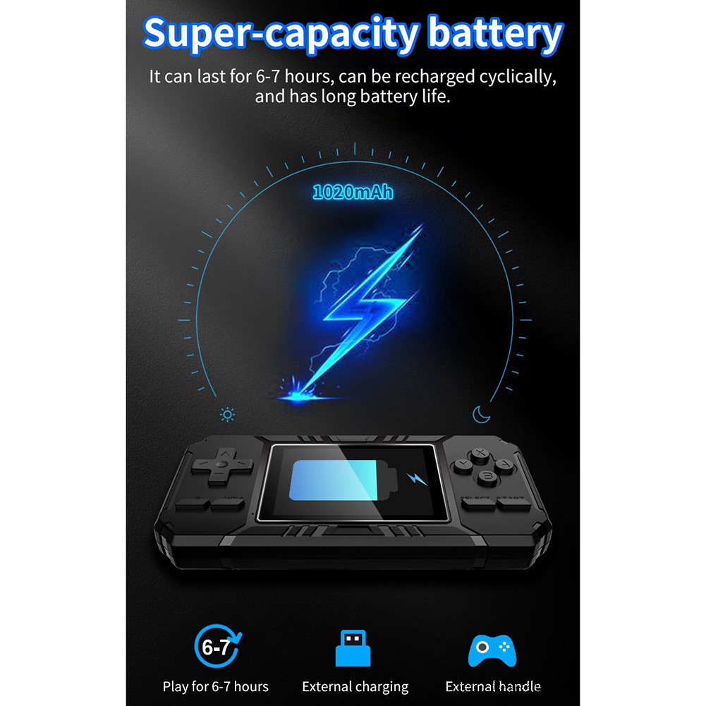 ممتاز! وحدة تحكم ألعاب محمولة  - مراجعة Retro Gaming Device Handheld وسعره