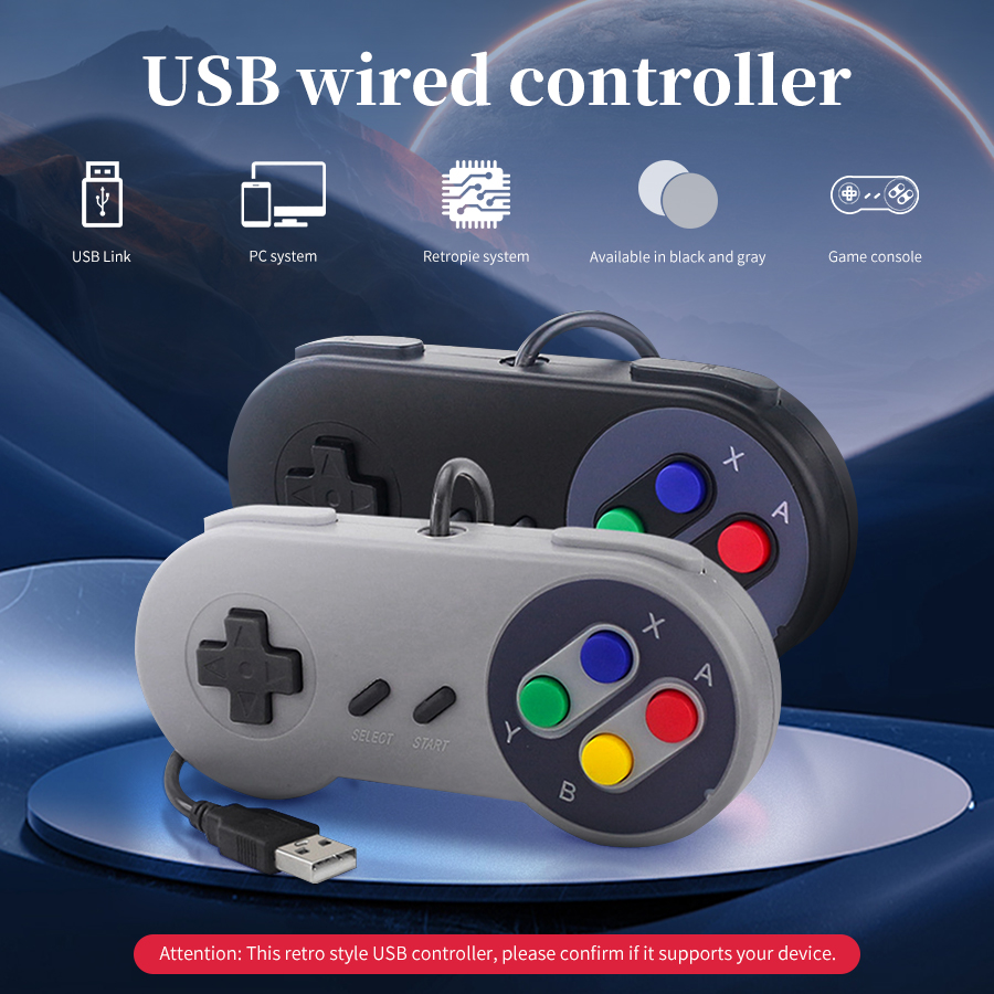 وحدة تحكم ألعاب USB كلاسيكية ل - مراجعة Raspberry Pi Retropie وسعره