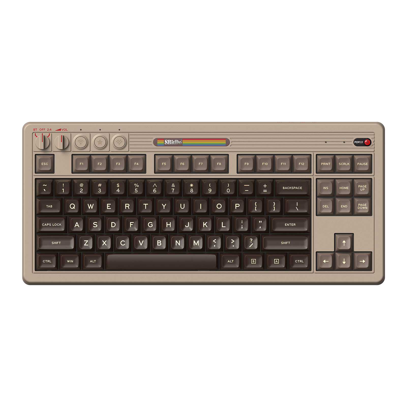 لوحة مفاتيح ميكانيكية 8BitDo R - مراجعة Retro Gaming Usb وسعره