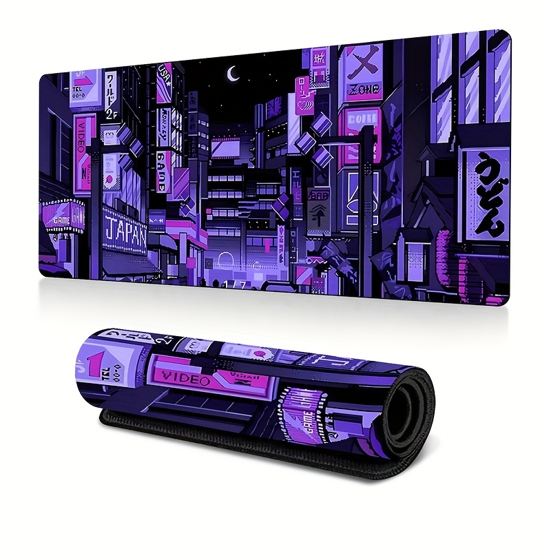 سجادة مكتب XXL Tokyo Street، ل - مراجعة Retro Gaming Desk Setup وسعره