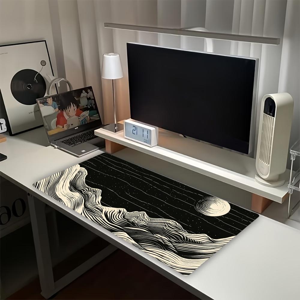 لوحة ماوس كبيرة للألعاب بتصميم - مراجعة Retro Gaming Desk Setup وسعره