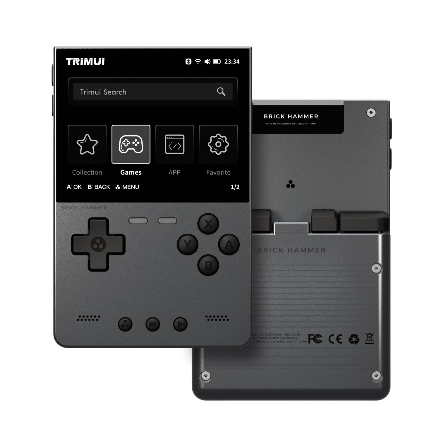 TRIMUI BRICK HAMMER ريترو وحدة - مراجعة Retro Gaming Mobile وسعره