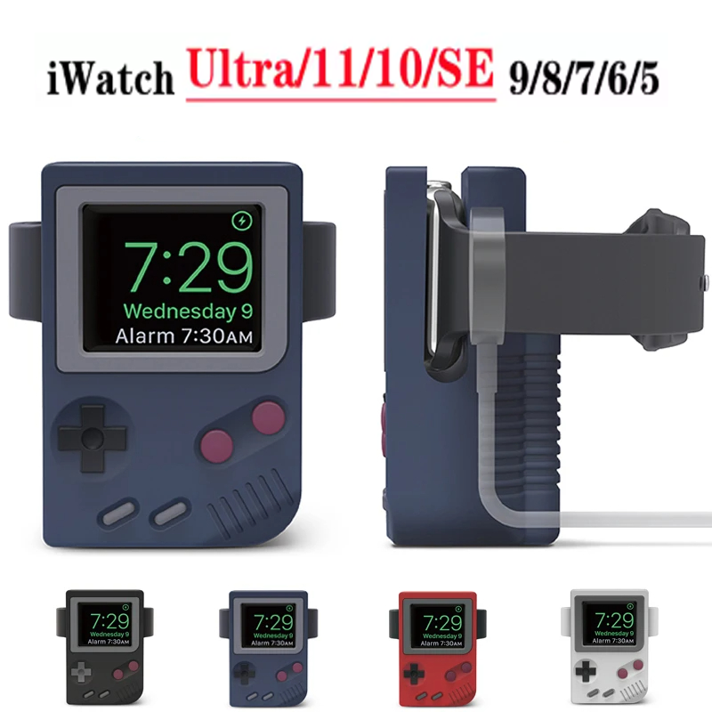 حامل سيليكون لشاحن ساعة آبل، م - مراجعة Retro Gaming Handheld وسعره
