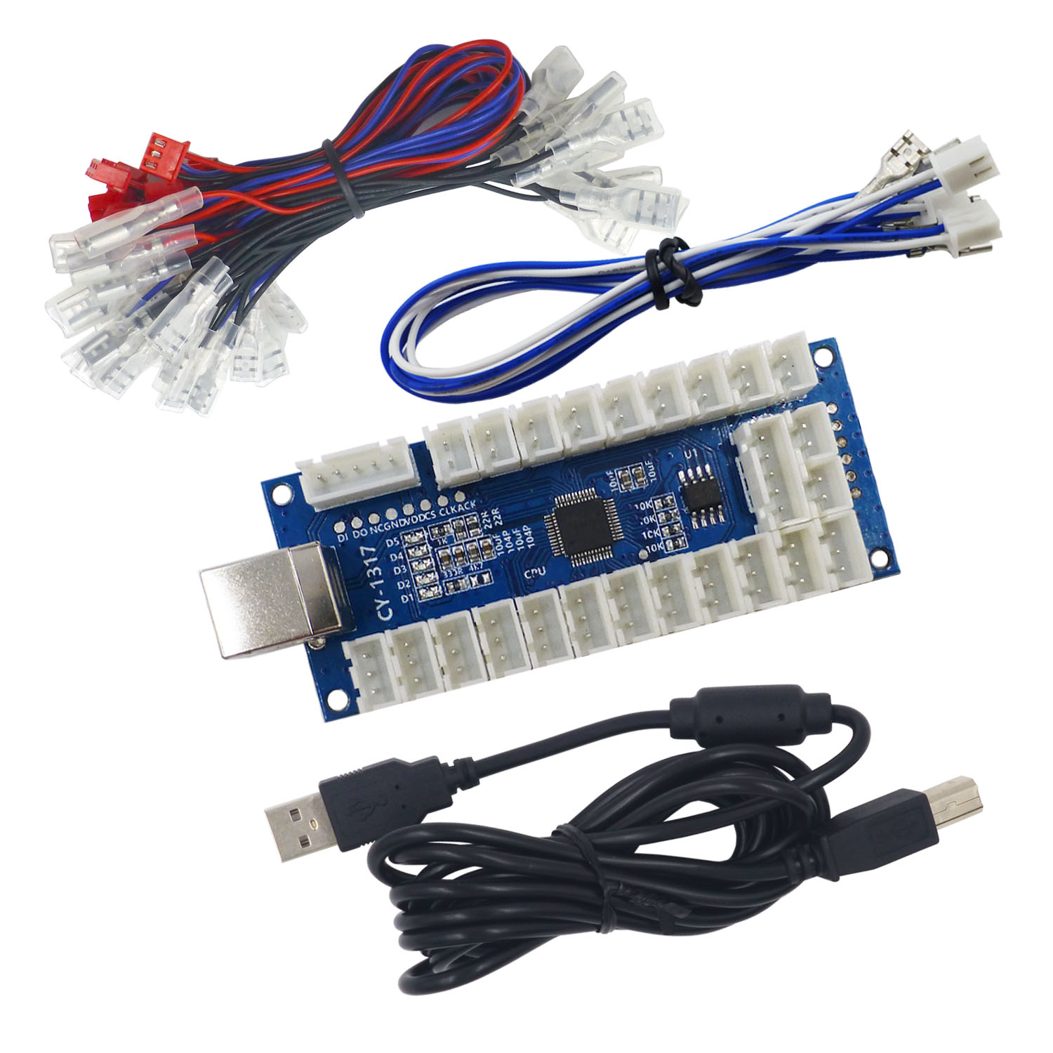 SJ @ JX ممر USB التشفير LED زر - مراجعة Raspberry Pi Retropie وسعره