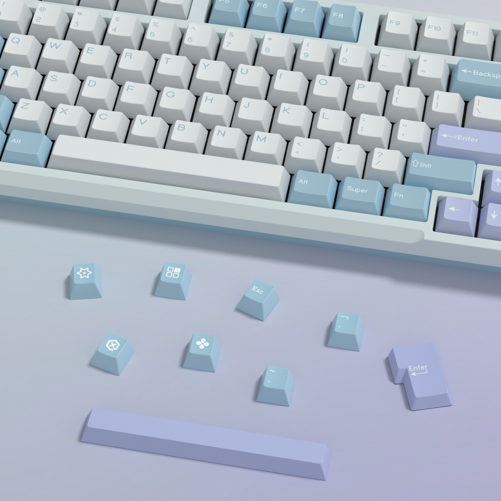 KBDiy GMK الوهم Keycap الكرز ا - مراجعة Retro Gaming Laptop وسعره