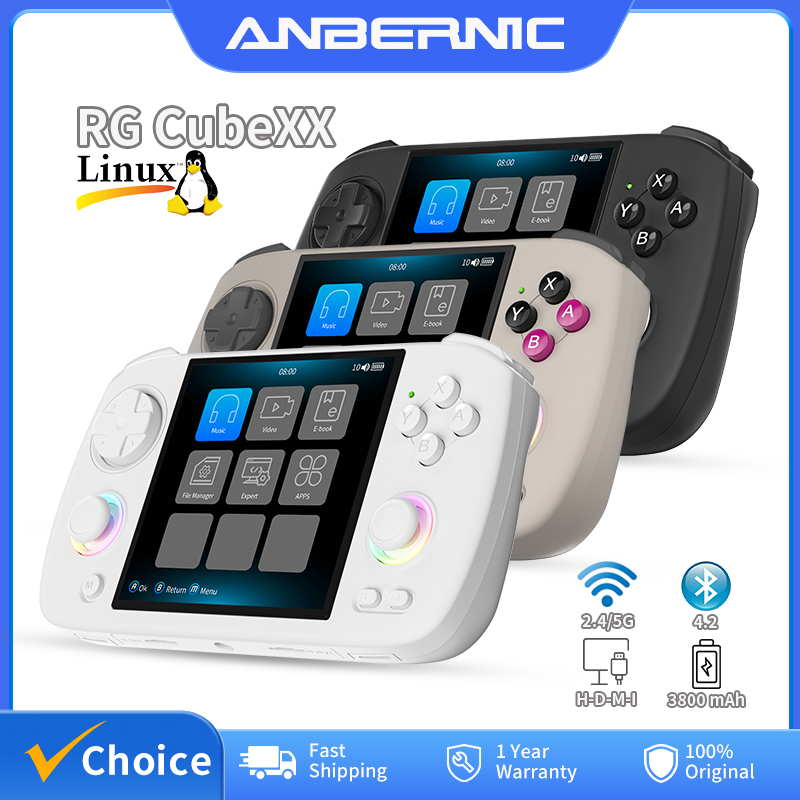 ANBERNIC RG Cubexx ريترو وحدة  - مراجعة Retro Gaming Linux وسعره