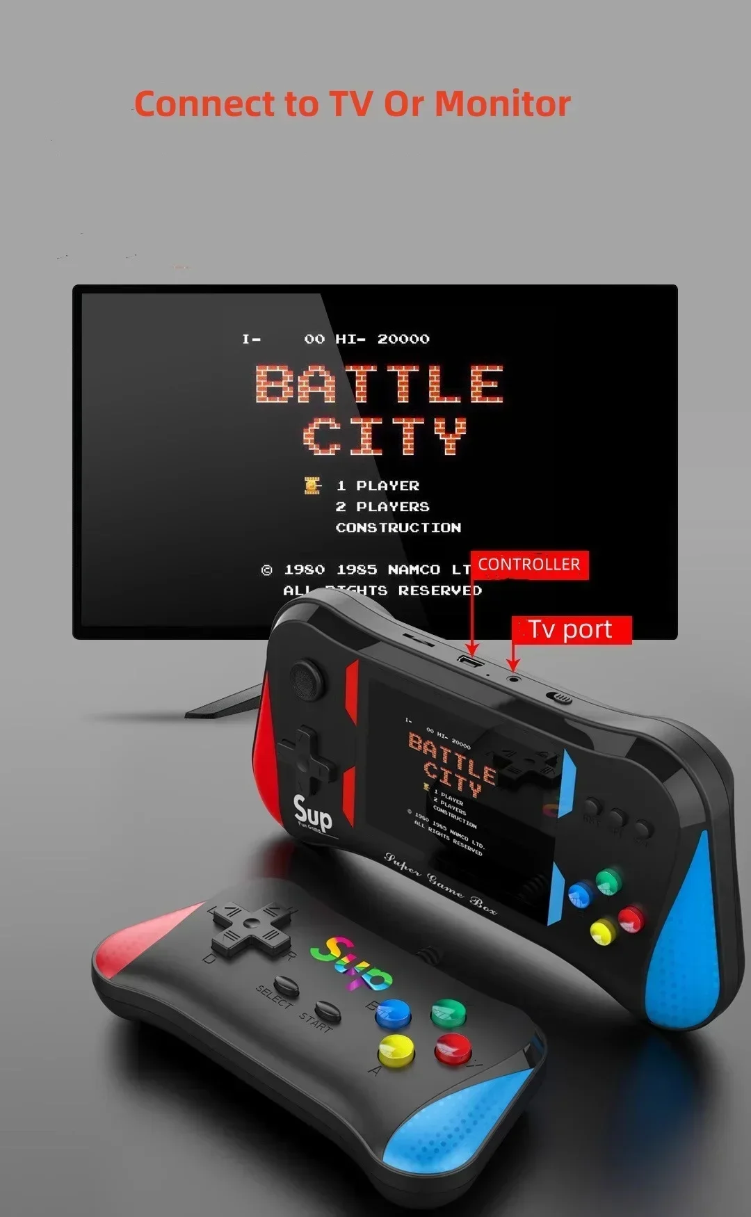 وحدة تحكم ألعاب الأطفال النخيل - مراجعة Retro Gaming Handheld وسعره