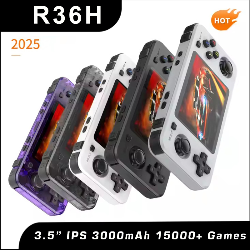 جديد R36H ريترو وحدة تحكم محمو - مراجعة Retro Gaming Device Handheld وسعره