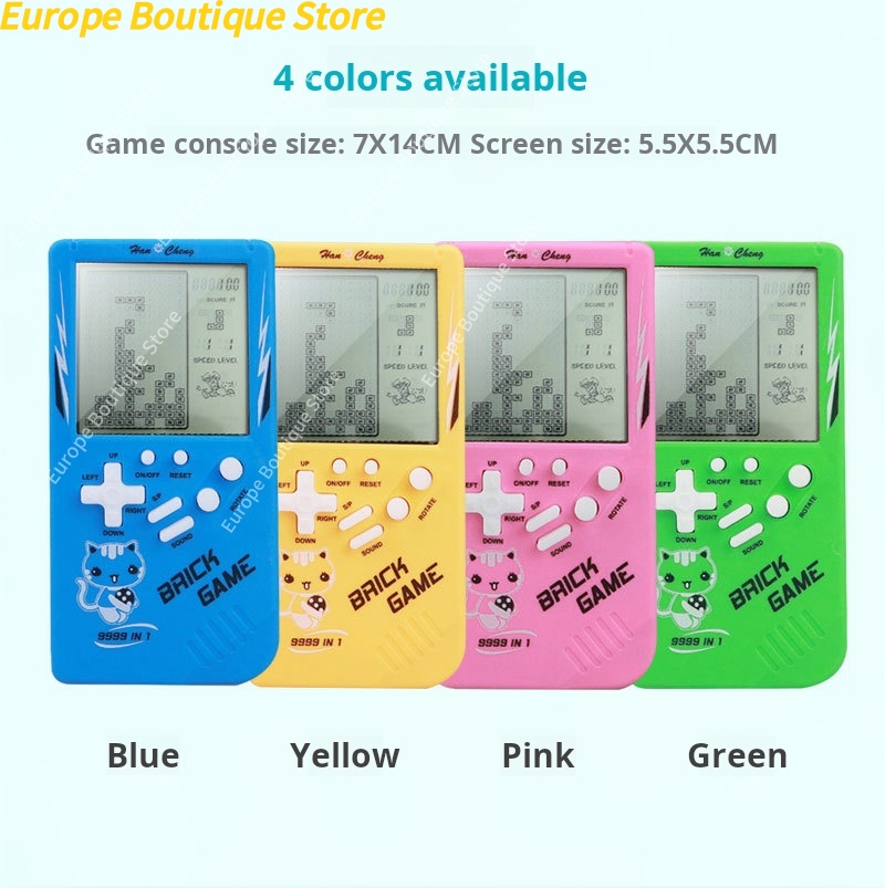 جهاز ألعاب محمول للأطفال بشاشة - مراجعة Retro Gaming Device Handheld وسعره
